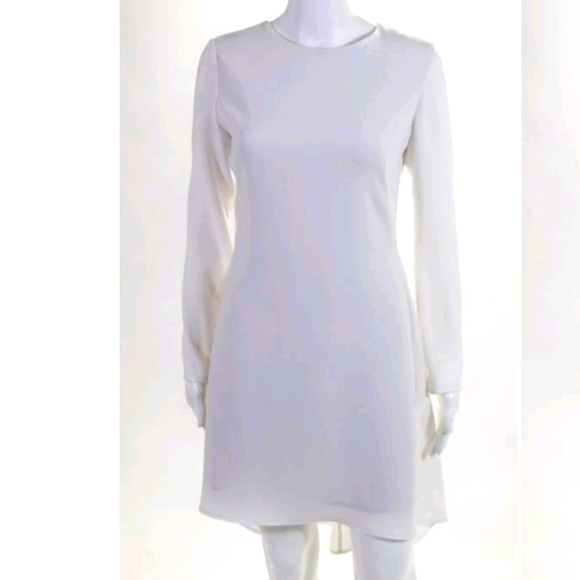 nha khanh Dresses & Skirts - NHA KHANH WHITE A LINE NORTH DRESS SIZE 4 and 8